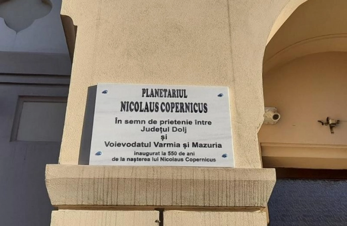 {Planetarium w rumuńskiej Krajowej otrzymało imię wielkiego astronoma.}